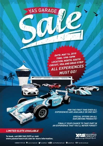 THIS SATURDAY ALL EXPERIENCES MUST GO AT YAS MARINA 2